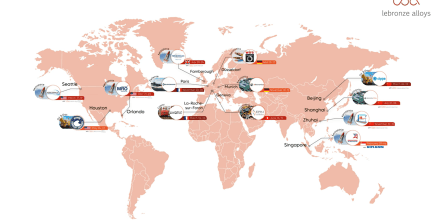 Lebronze alloys' 2026 Messen